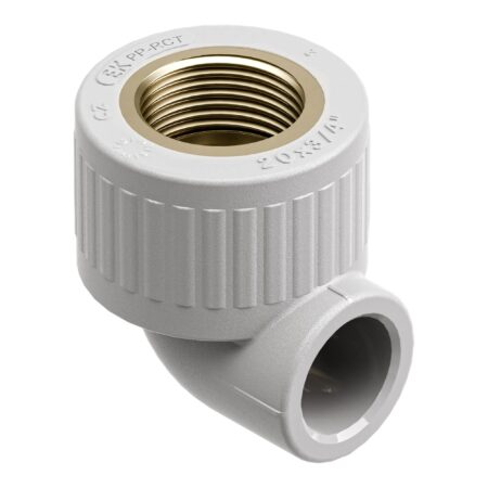 Угольник 90° c металлической резьбой внутренней 16×1/2″ Wavin Ekoplastik SKOI01620RCT (SKOI01620X)