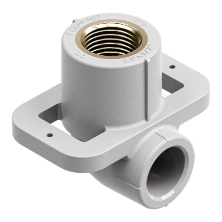 Настенный угольник для гипсокартона 20×1/2″ Wavin Ekoplastik SNKS020SRCT (SNKS020SXX)