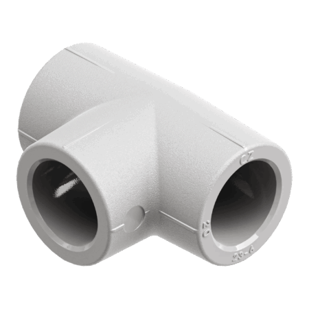 Тройник 75 Wavin Ekoplastik STK075RCTX