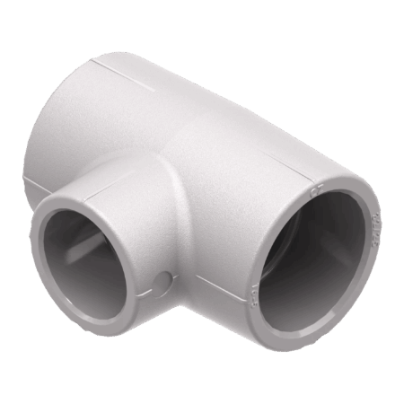 Тройник переxодный 90x75x90 Wavin Ekoplastik STKR09075RCT