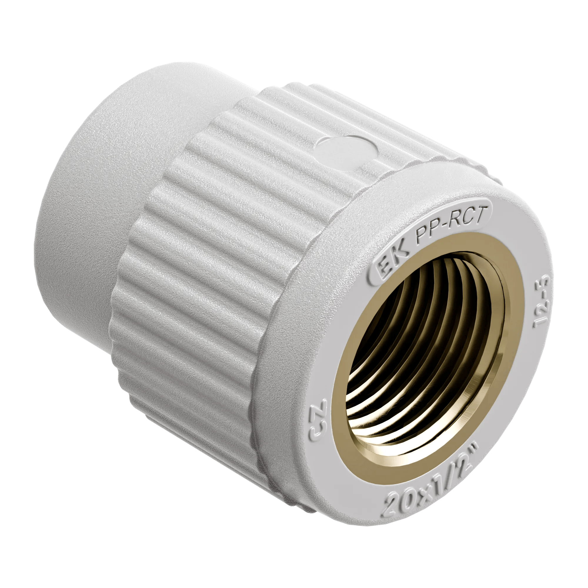Переход с металлической резьбой внутренней 20×3/4″ Wavin Ekoplastik SZI02025RCT (SZI02025XX)