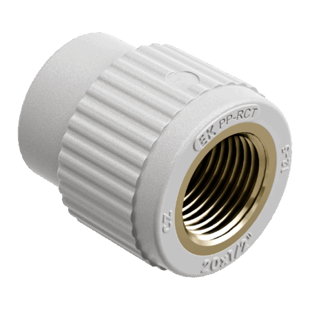 Переход с металлической резьбой внутренней 25×3/4″ Wavin Ekoplastik SZI02525RCT (SZI02525XX)